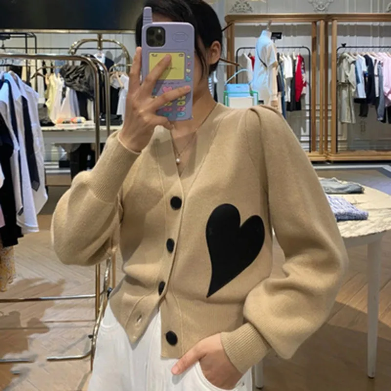 

Casual Long Knitted Cardigan Women Winter Spring Korean Long Sleeve V neck Fashion Ladies Coat