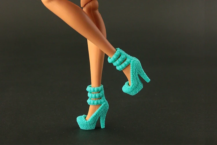 RUHERW New Arrival High quality shoes for 30cm FR doll Cut beautiful white shoes 1/ 6 female Doll accessories beautiful girl toy