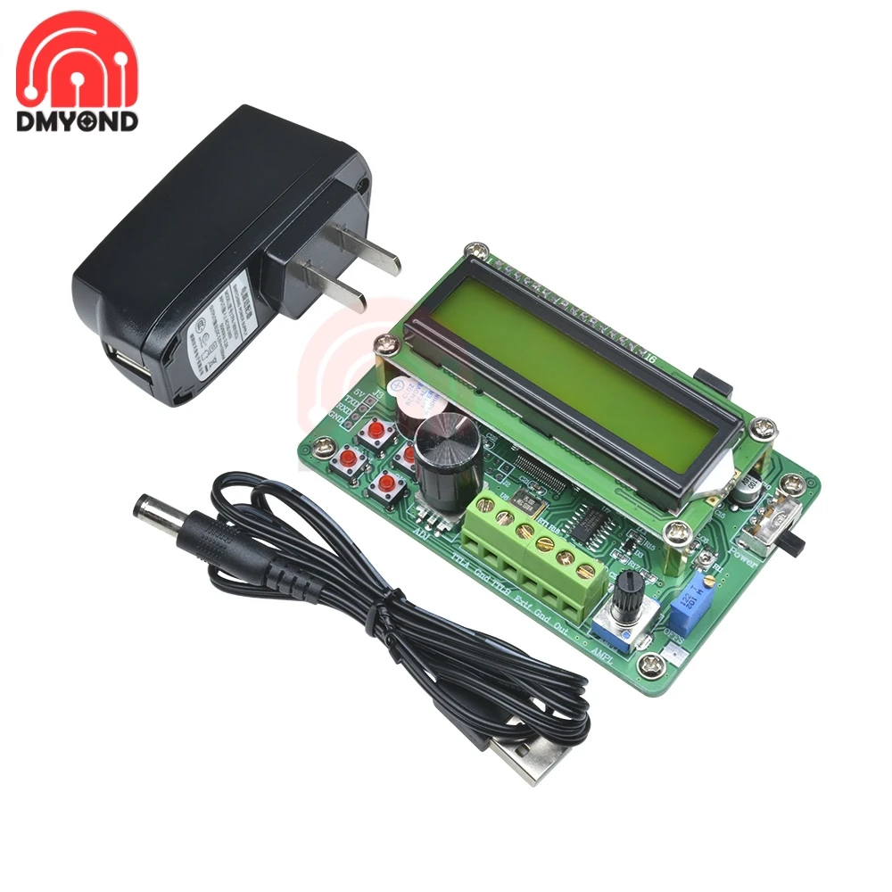 0.01Hz-5MHz FY1005S DDS Function Signal Generator Source Module Sine/Triangle/Square Wave TTL Output LED Digital Display