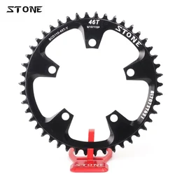 Stone Alloy 7075 Single Chainring BCD 110mm 32T - 60T Circle Chain Ring 5 Arm Narrow Wide Red XX1 MTB Folding Bike Chainwheel