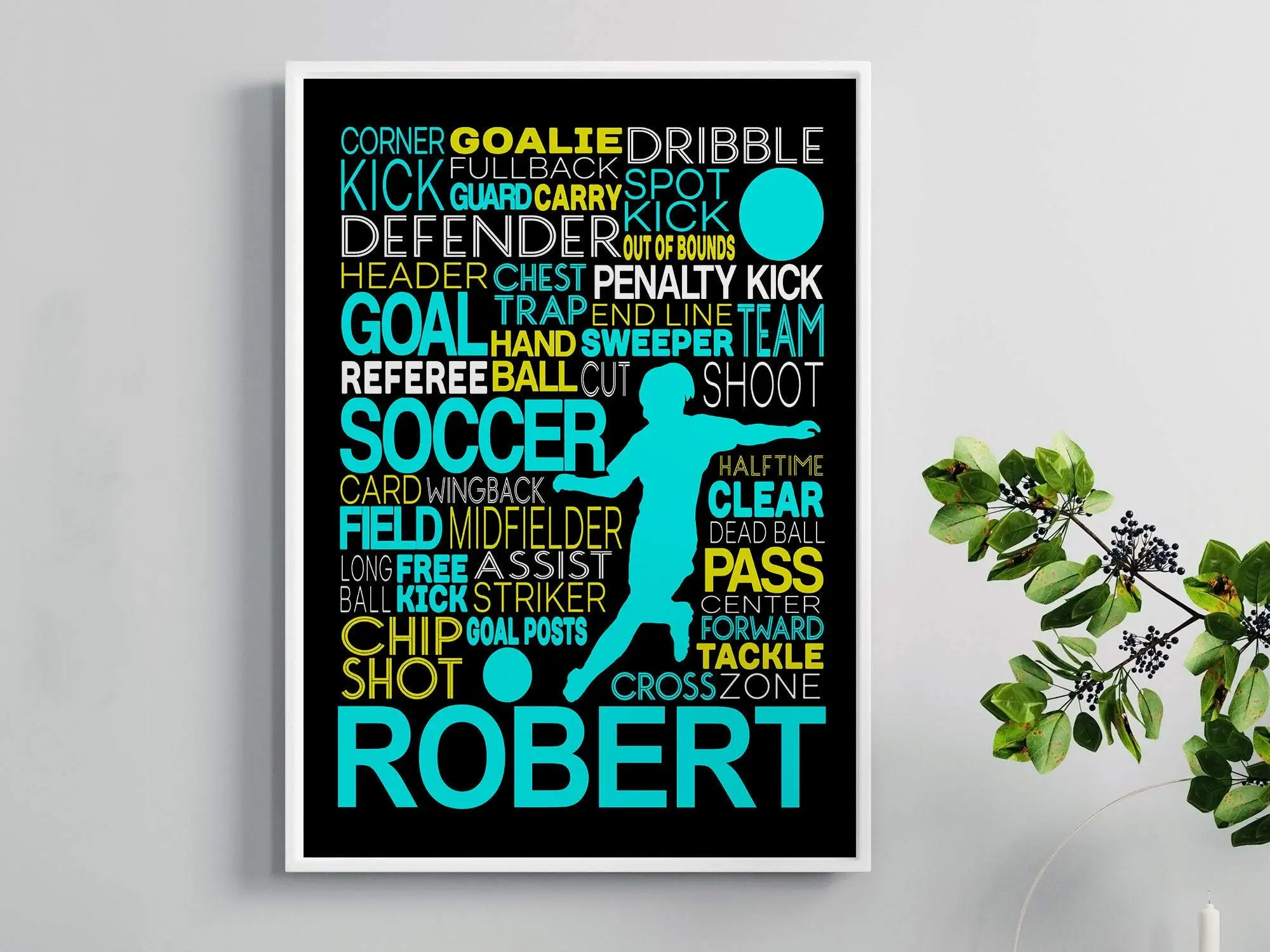 

Personalized Soccer Poster,Soccer Typography Poster,Gift for Soccer Players,Soccer Gift,Soccer Team Gift,Soccer Word Print,Socce