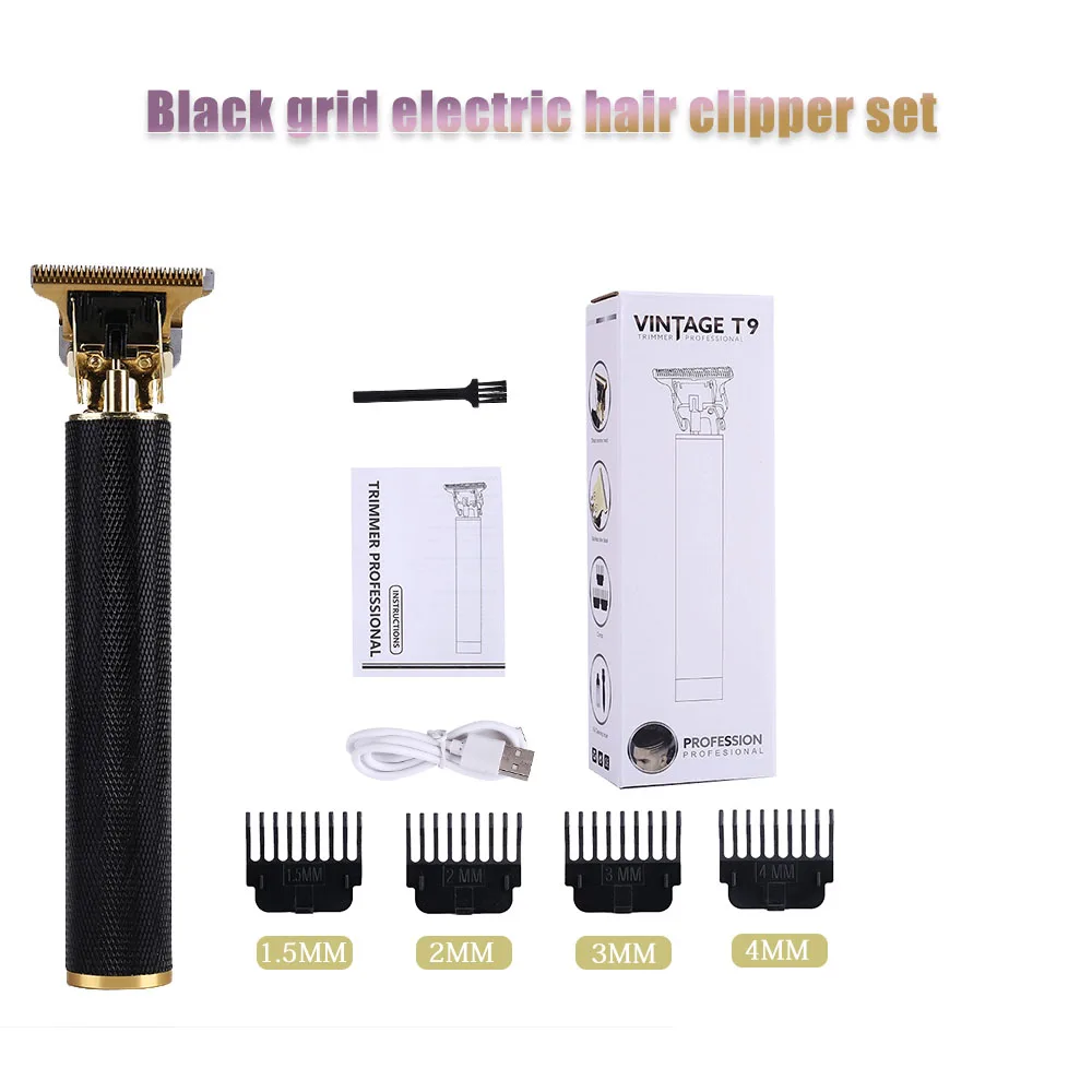 Kẹp Tóc USB Có Thể Sạc Điện Máy Cắt Cỏ Tông Đơ Cắt Tóc Râu Máy Cạo Râu Cắt Tóc Máy Cắt Cắt Chuyên Nghiệp Di Động