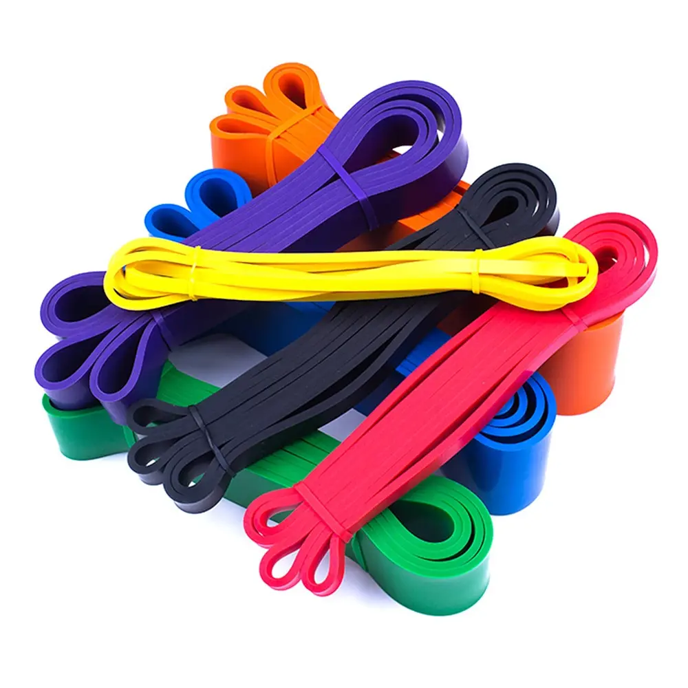 Elastic Fitness Band Resistance Bands Sport At Home Exercise Rope Loop Expander Gym Strengthen Trainning Power Fitness Equipment