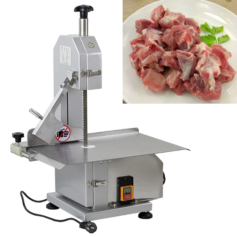 

Electric Commercial Meat Saw Band Bone Cutting Machine Electric Bone Saw Machine Kitchen Chicken Fish Meat Bone Cutting Machine