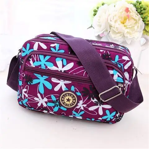 Hot Sale Canvas Multifunction Single Shoulder Female Bag Casual Mobile Phone Bag Summer Tide Bag Mommy Messenger Bag Tote Bag