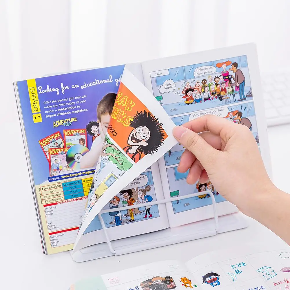 ホットセール!! 折りたたみ式読書スタンド,滑り止め,調整可能,オフィス用