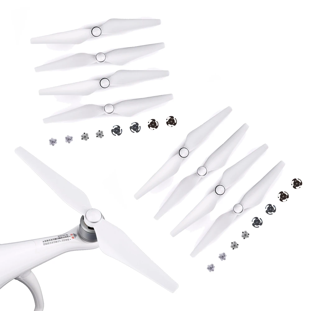 DJI 팬텀 4 용 퀵 릴리스 9450S 프로펠러, 고급 소품 블레이드 윙 팬 드론 예비 부품 교체 액세서리, 8 개