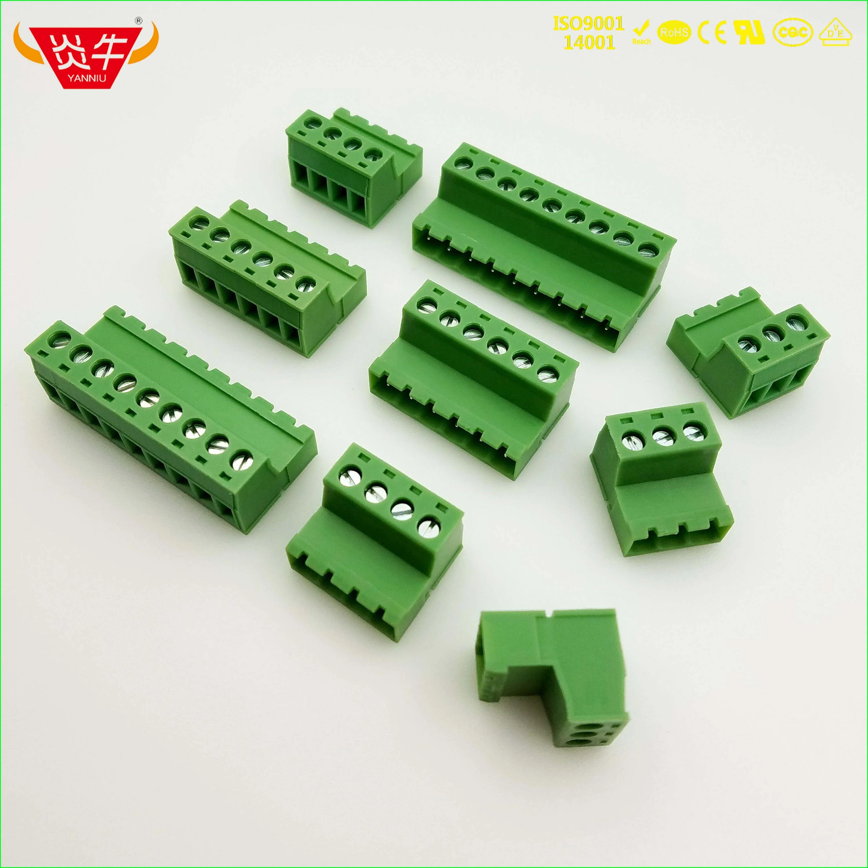 

50Pcs KF2EDGRK 5.0 2P ~ 12P PCB CONNECTOR PLUG-IN TERMINAL BlOCK 2EDGKR 5.0mm IC 2,5 ST PHOENIX CONTACT DEGSON KEFA