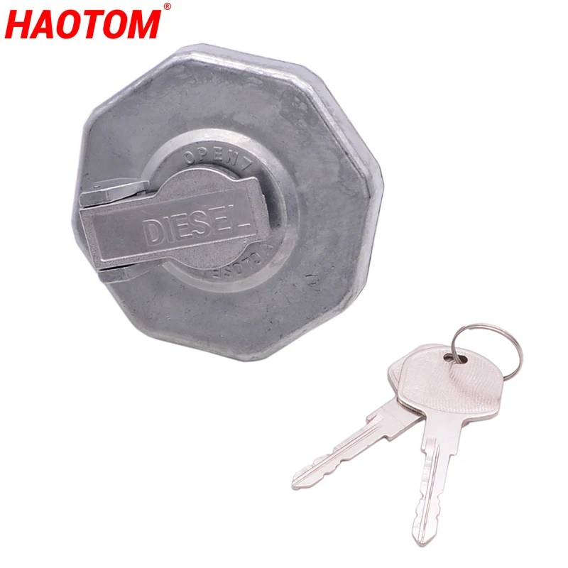 Tapa de depósito de combustible con llave para ISUZU ELF, NPR, NQR, NQR75, 4HK1, 8-98146010, 0, 8-98088982, 0, 8981460100, 8980889820