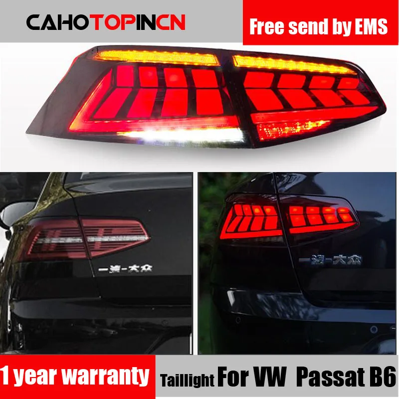 

Car Styling Tail light Case for VW Passat B6 Taillights 2017-2019 for Passat B8 LED taillight Tail Lamp LED light