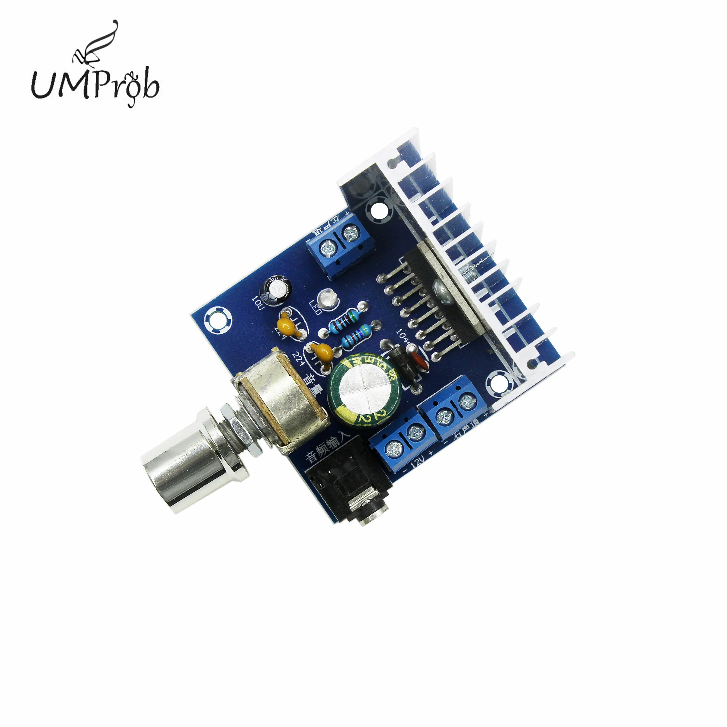 TDA7297 Dual-Channel AC/DC 12V Digital  Audio Amplifier Board  2*15W