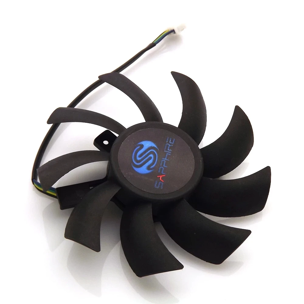 FS1280-AP184C DC12V 0.3A 83mm 40*40*40mm 4wire 4pin For Sapphire HD7750 HD7770 Graphics / Video Card Cooling Fan