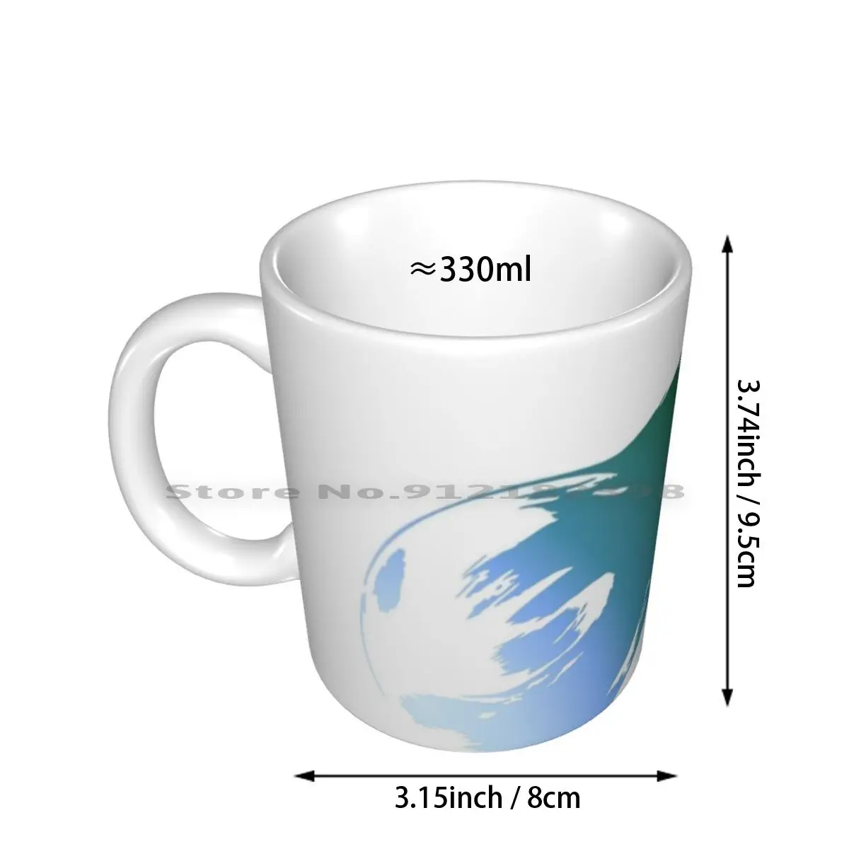 Final Fantasy Vii Meteor Logo Ceramic Mugs Coffee Cups Milk Tea Mug Final Fantasy Vii Final Fantasy 7 Vii Creative Trending