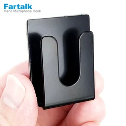 Universal Mão Microfone Clipe Gancho Titular, Fit para Motorola, Kenwood, Yeasu, TYT, Hytera, BAOFENG, Rádio Do Carro, Walkie Talkie