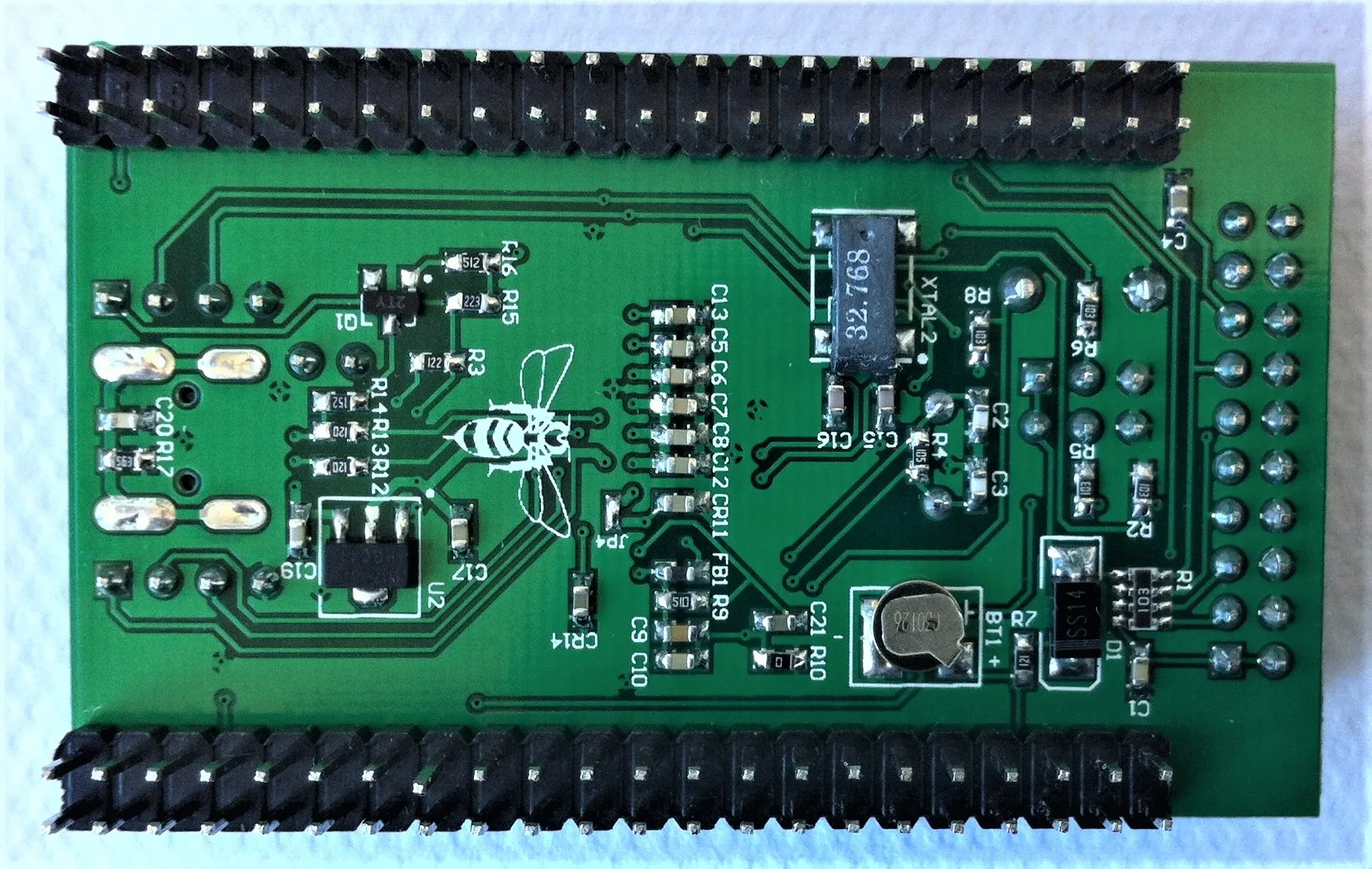 Материнская плата STM32F407VET6, минимальная системная макетная плата STM32F407VE, обучающая плата