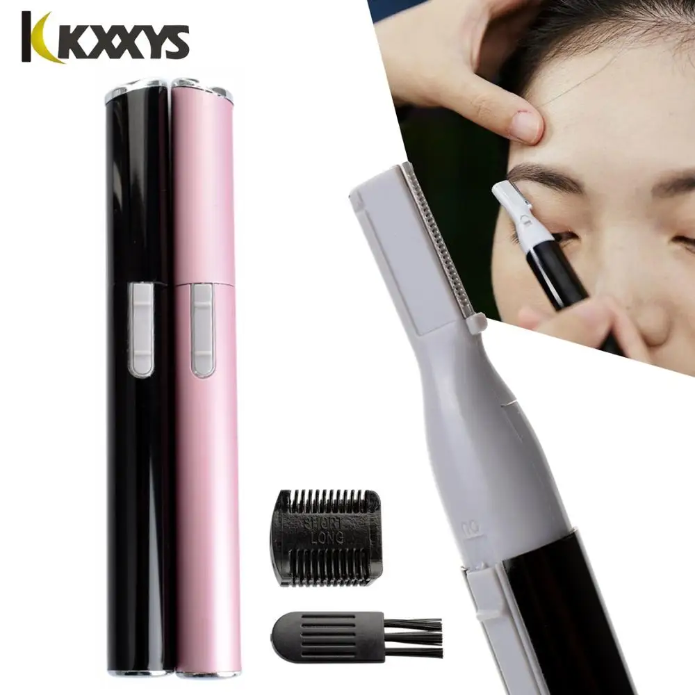 Multifunctional Electric Face Eyebrow Trimmer Painless Mini Eye Brow Shaver Women Epilator Portable Razors Facial Hair Remover