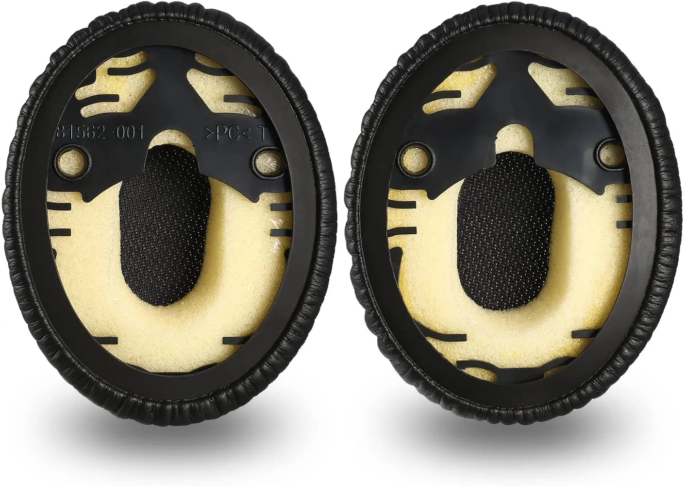 Qc3 earpads, kit de cobertura de almofada de espuma de memória de substituição jarmor para bose quietcomfort 3, na orelha, oe1 fones de ouvido apenas, preto