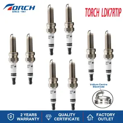 4-8PCS Iridium Platinum Spark Plugs Torch LDK7RTIP Replace for LKR7BIX-P LKR7BIXP LKR7BI8 LKR7B9 SUZUKI 09482-00607 0948200607