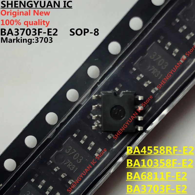 10 pcs BA3703F-E2 3703 BA3703F BA3703 BA4558RF-E2 4558R BA4558RF BA6811F-E2 6811 BA6811F BA6811 BA10358F-E2 10358 BA10358F new