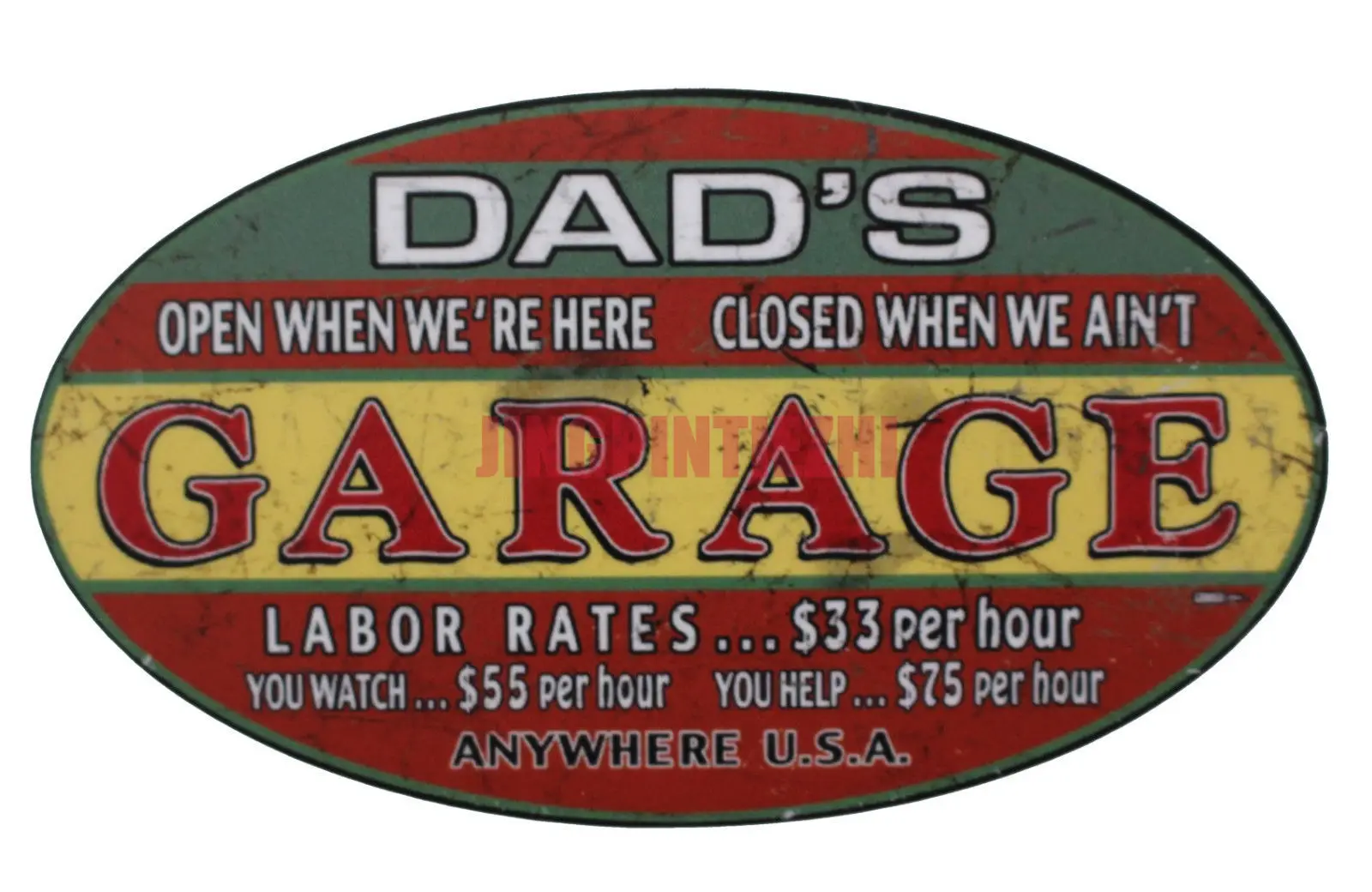 Personality Dads Garage Old School Motorcycles Sticker Cafe Racer Retro Motorcycle Decals
