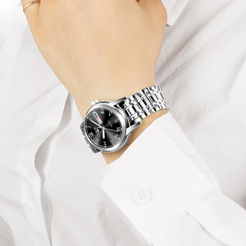 LIGE Fashion Women Watches Ladies Top Brand Luxury Stainless Steel Calendar Sport Quartz Watch Women Waterproof Bracelet Watch