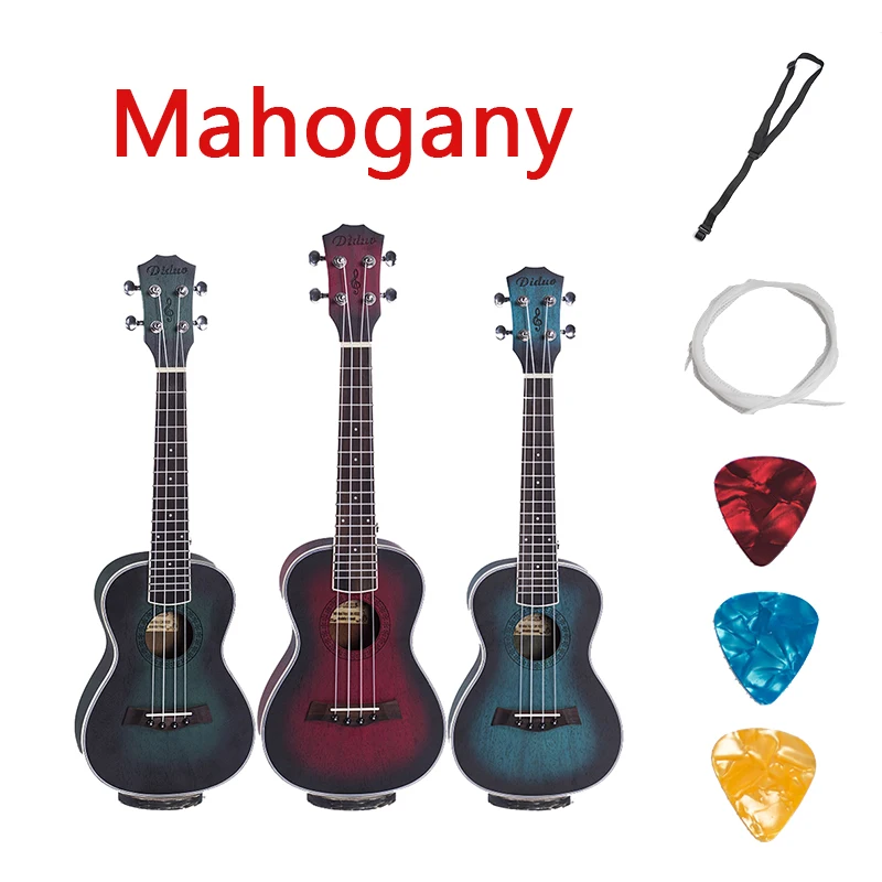 

Concert Tenor Ukulele 23 26 Inch Hawaiian Mini Guitar Acoustic Electric 4 Strings Ukelele Guitarra Mahogany Colorful Uke