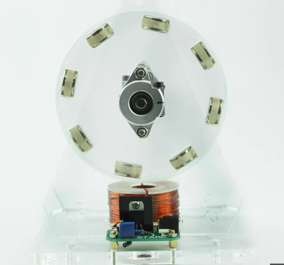 Motor Bedini Modelo de motor sem escova DIY Pseudo Motor de disco de movimento perpétuo