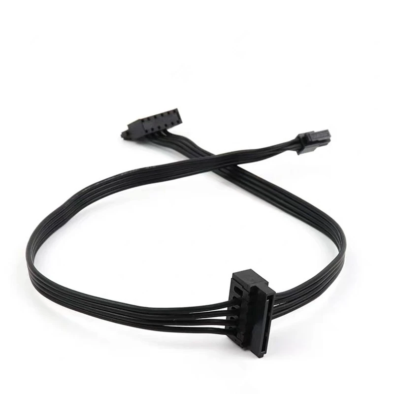 6 دبوس صغير إلى مزدوج SATA SSD كابل امدادات الطاقة إلى 6 دبوس صغير بدوره 2XSATA القرص الصلب سلك الطاقة لينوفو واجهة المجلس الرئيسي