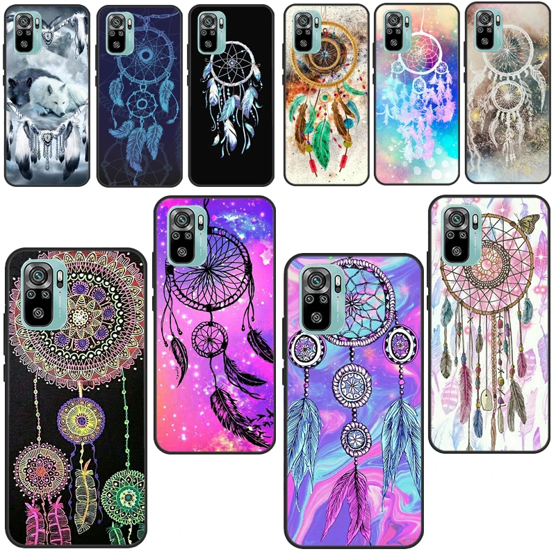 Dream Catcher Dreamcatcher For Xiaomi Redmi Note 10 Pro 7 8 9 8T 9S Phone Case For Redmi 9 9A 9C 9T K40 6A 7A 8A