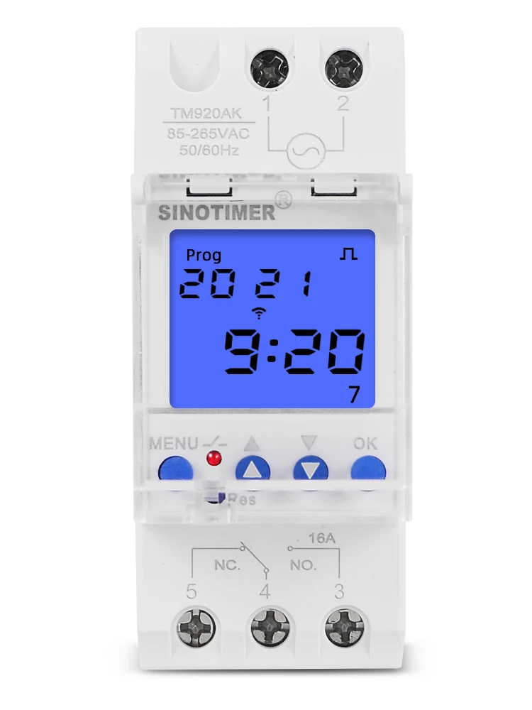 TM920AKL Electronic 3 IN 1 Digital 7 Days Programmable Timer Switch With Pluse Countdown Function Din Rail Time Relay 85-265VAC