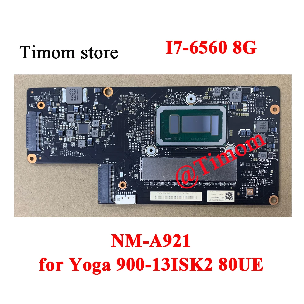 I7-6560 8G SR2JB for Yoga 900-13ISK2 80UE Lenovo Ideapad Original Laptop Motherboard NM-A921 Tested FRU PN 5B20L34661 5B20L34662