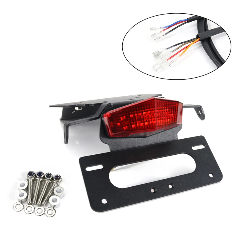 

Fit For Triumph Bonneville T100 / SE / SCRAMBLER / THRUXTON Number License Plate Holder Rear Tail Tidy Fender Eliminator kit