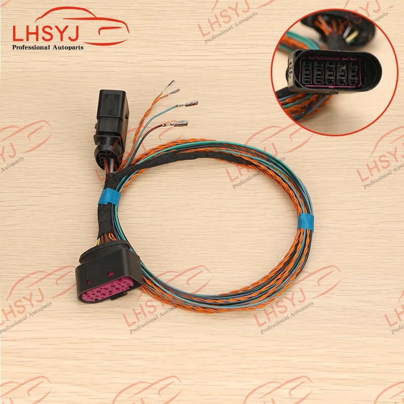 Xenon Headlight Auto Leveling Range Headlight Cornering AFS Wire cable Harness for VW Passat B8