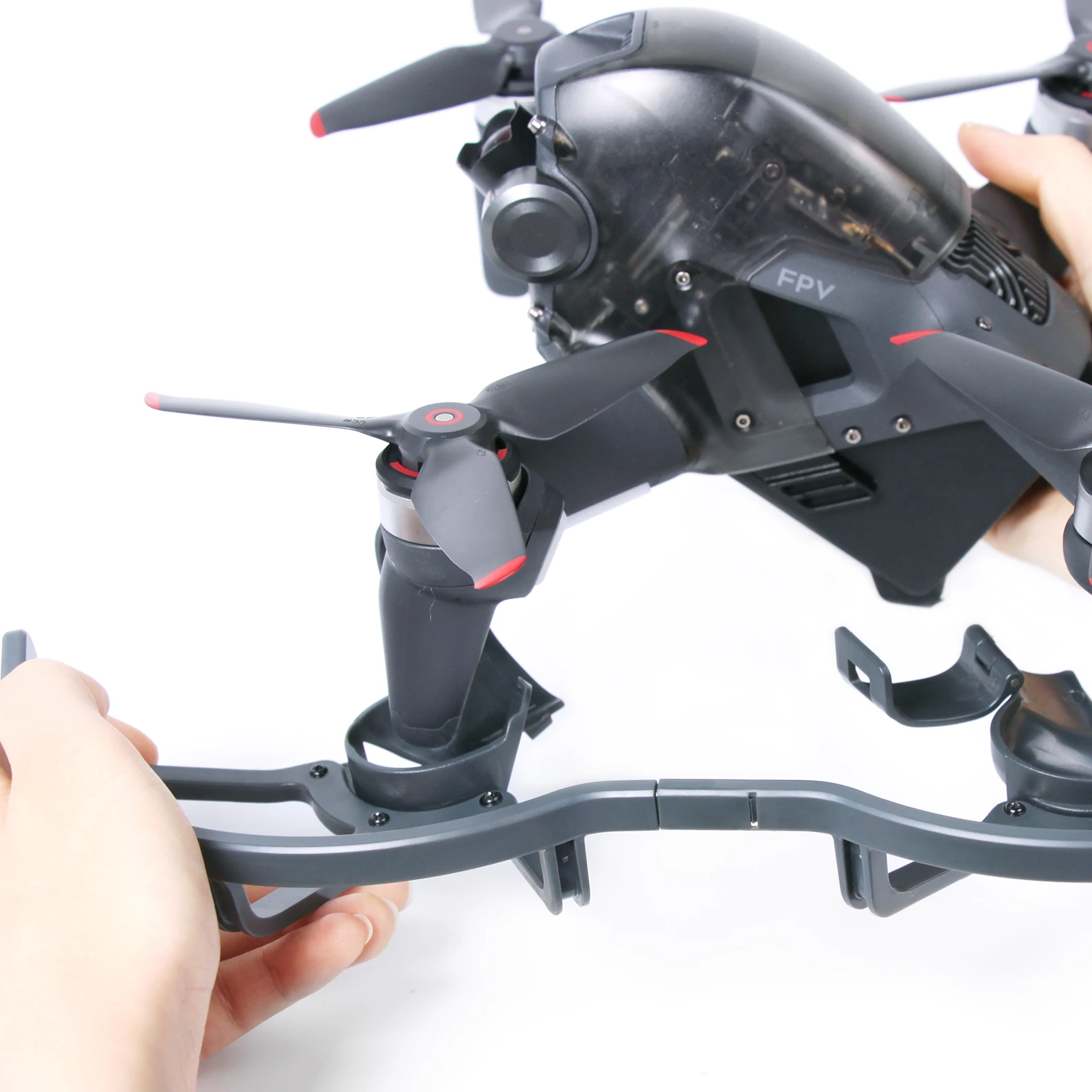 Osłona śmigła do DJI dron FPV ochrona rekwizytów osłona szybkiego uwalniania zestaw ochronny do FPV chroń akcesoria śmigła