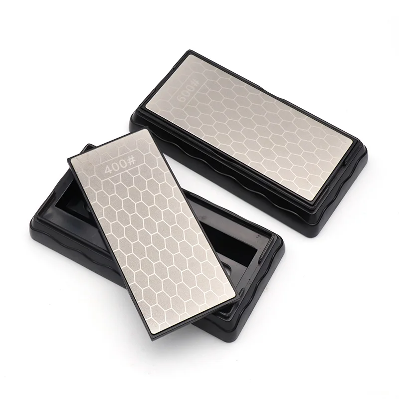 Household Double-sided Honeycomb Diamond Sharpening Stone 400-1200 Grit Whetstone Knife Sharpener Kitchen Grinder Abrasive Tool