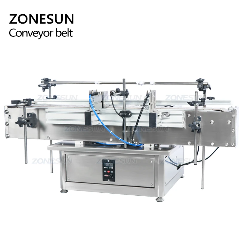 ZONESUN ماكينة التقاط ووضع مكتبية أتوماتيكية سلسلة ناقلة حزام لخط الإنتاج
