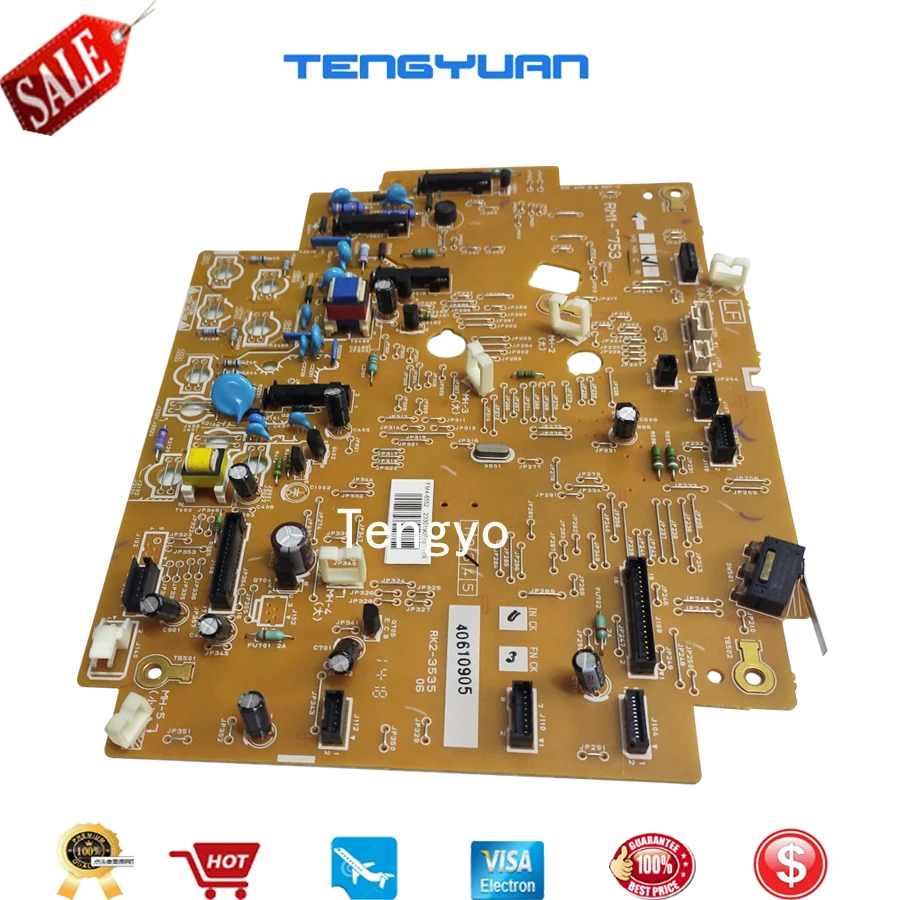 DC Control PC Board Use For HP CP1025 CP1025nw 1025 1025nw 176 177 175 275 high power supply board RM1-7753 RM1-7777 RM2-7300