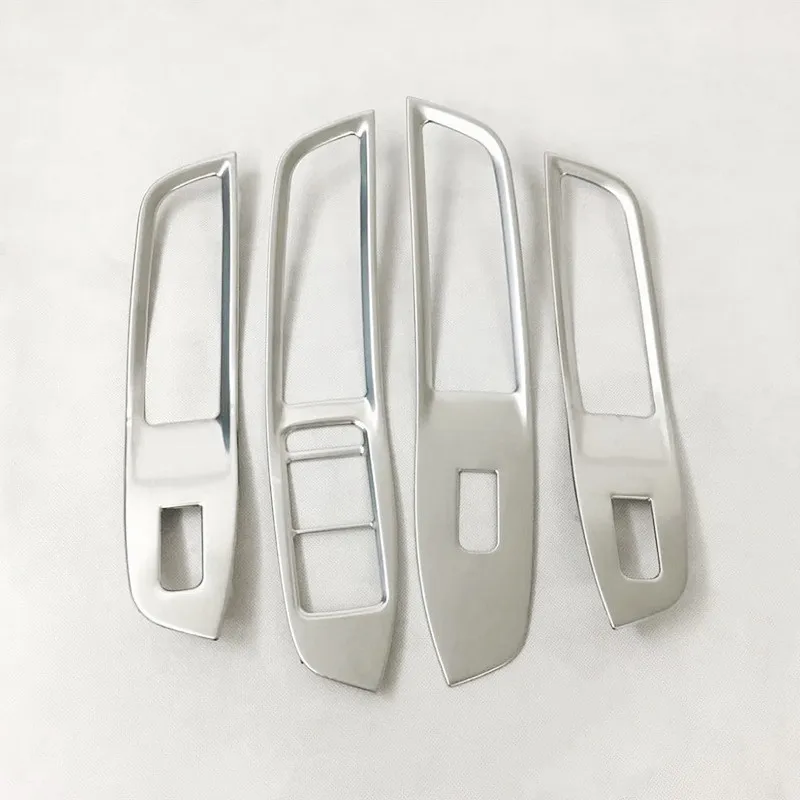 For MG ZS car window button switch cover glass lifting trim frame interior control panel Auto styling accessories Only for LHD
