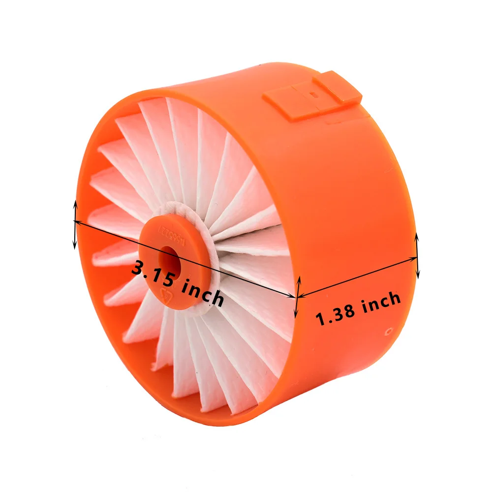 Filtri per vuoto da 4 pezzi per la sostituzione del filtro antipolvere accessorio aspirapolvere Wireless Black + Decker Bsv2020G