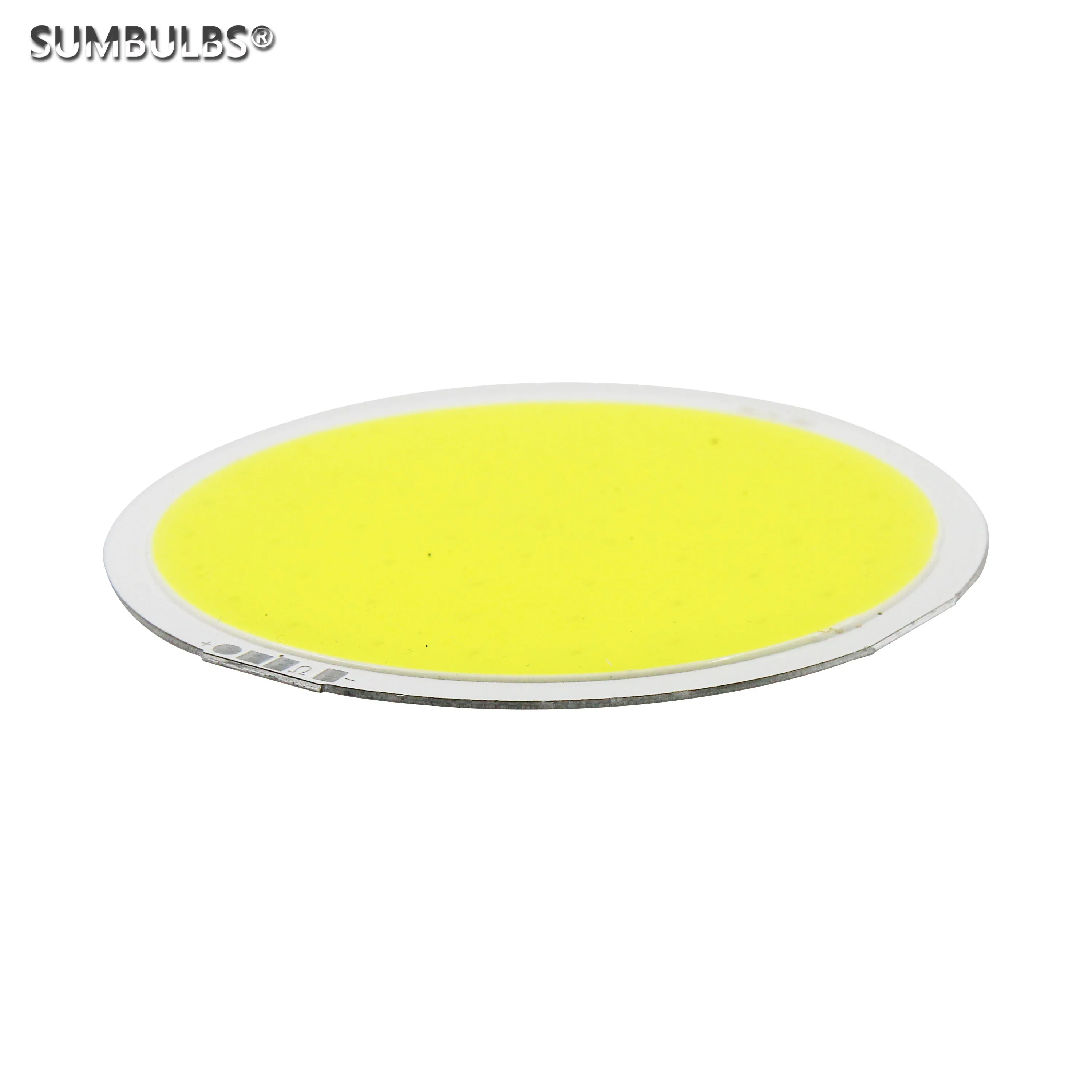 12V 14V DC 82mm Round LED Panel COB Chip on Board Cold White 8w Bulb Module Light Emitting Diode