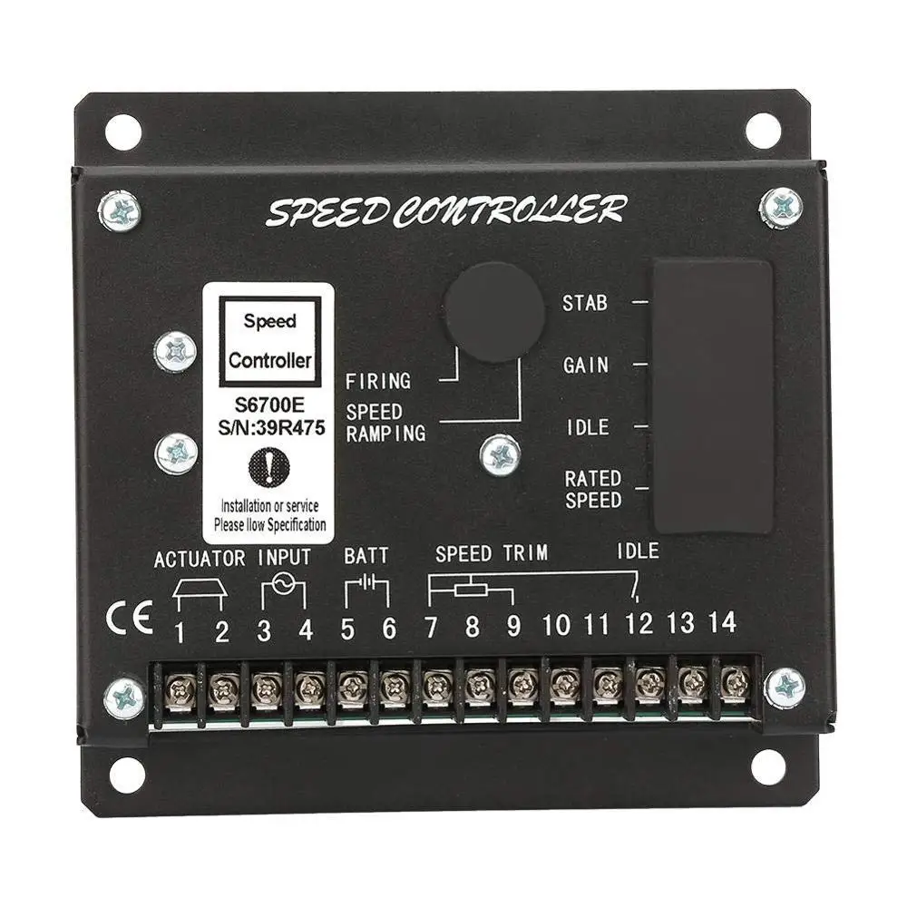 Diesel Generator Speed Controller S6700E, S6700H, Speed Governor Control S6700E, S6700H