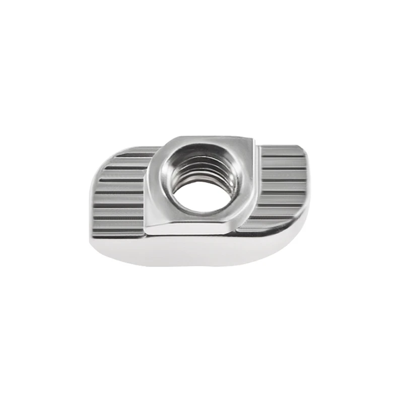 

10/20/50/100pcs M3/M4/M5*10*6 for 20 Series Slot T-nut Sliding T Nut Hammer Drop In Nut Fasten Connector 2020 Aluminum Extrusion