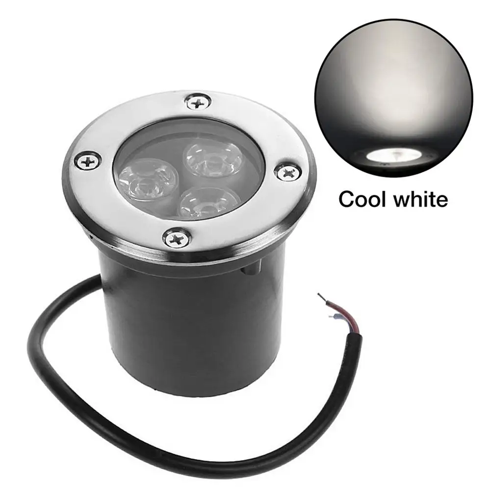 LED Underwater Light RGB Waterproof Anti-corrosion Floodlight Lamp for Fountain Aquarium Swimming Pool 12V
