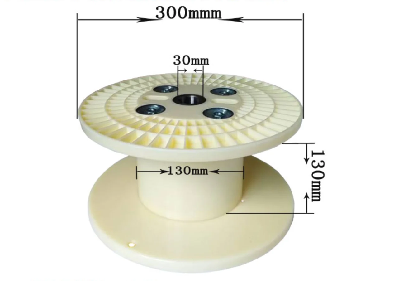 PN 300 ABS Bobbin for Copper wire and cable pay-off and take up