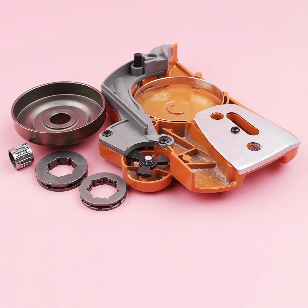 Chain Brake Clutch Cover For Husqvarna 340 345 350 351 353 Clutch Drum Sprocket Rim Needle Bearing Kit Chainsaw Spare Part