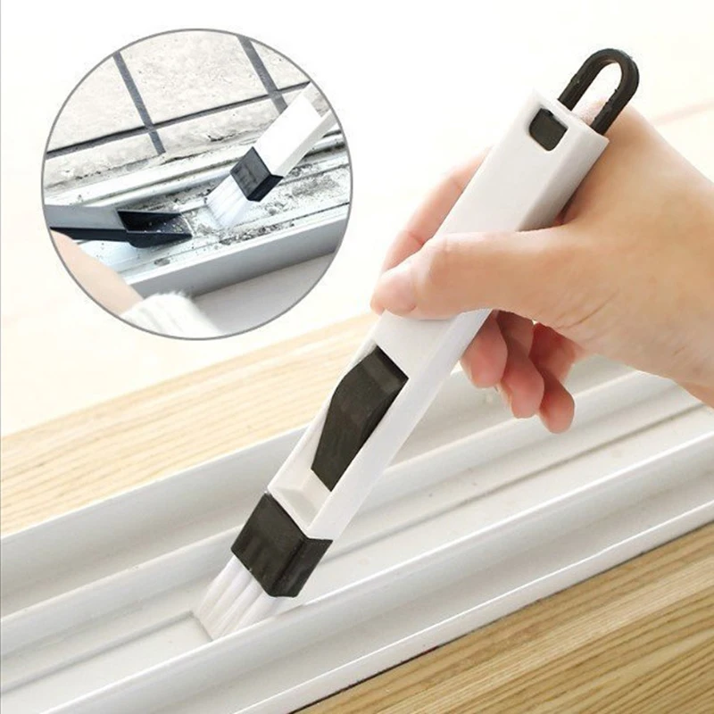 Window Groove Cleaning Brush Home Cleaning Tools Windows Slot Cleaner Brush Keyboard Nook Cranny Dust Shovel Track Cleaner