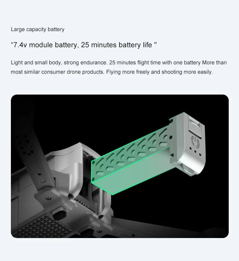 F3 Drone batteria accessori originali cavo di ricarica USB elica foglia d'acero per 4D-F3 GPS Drone pezzi di ricambio volo 23-25 Minut