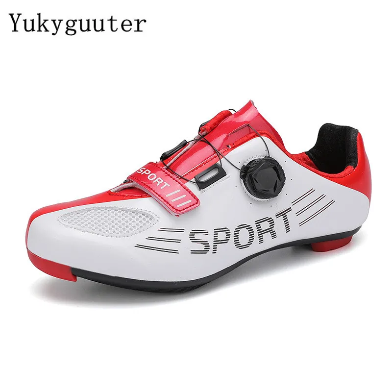 2024 Mountain Bike Shoes Men Cycling Sneaker Mtb Dirt Road Bike Shoes Racing Women Spd Cleat Flat Sport Bicycle Speed Sneakers