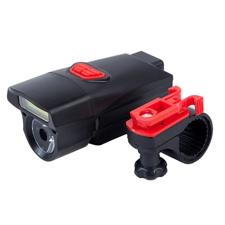 Feux avant de vélo, éclairage avant de vélo de montagne Super lumineux avec support de montage, lampe de cyclisme, torche à piles