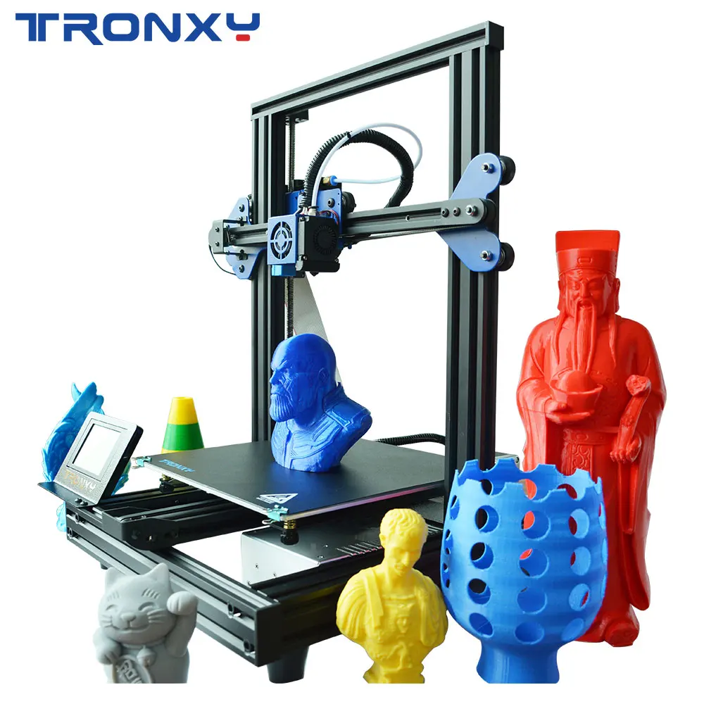 

Tronxy 3D Printer XY-2 Pro Auto Leveling Fast Assembly Upgraded Hotbed Size 255*255mm Resume Power Failure Print New